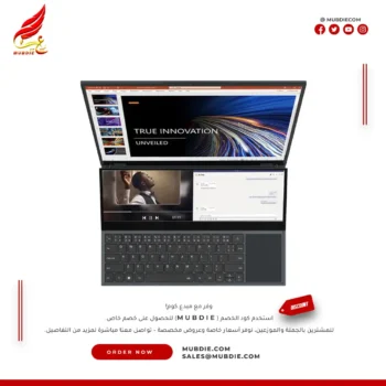 لاب توب BESTY مزدوج الشاشة بمعالج Intel Core | تصميم إبداعي وأداء فائق